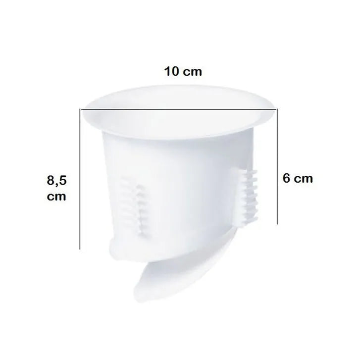 🛡️ Universal Toilet Drain Cover – Say Goodbye to Smell, Insects & Drain Gases {Pack Of 2}