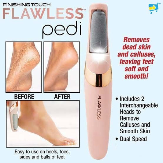 Finishing Touch Flawless Pedi Electronic Tool File and Callus Remover, Pedicure