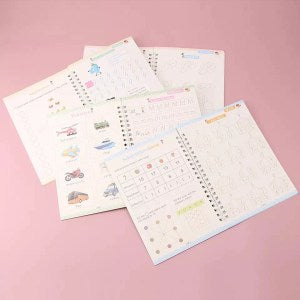 KIDS MAGIC PRACTICE BOOK🔥 (4 BOOKS + 1 PEN + 1 GRIP + 10 REFILL)🔥