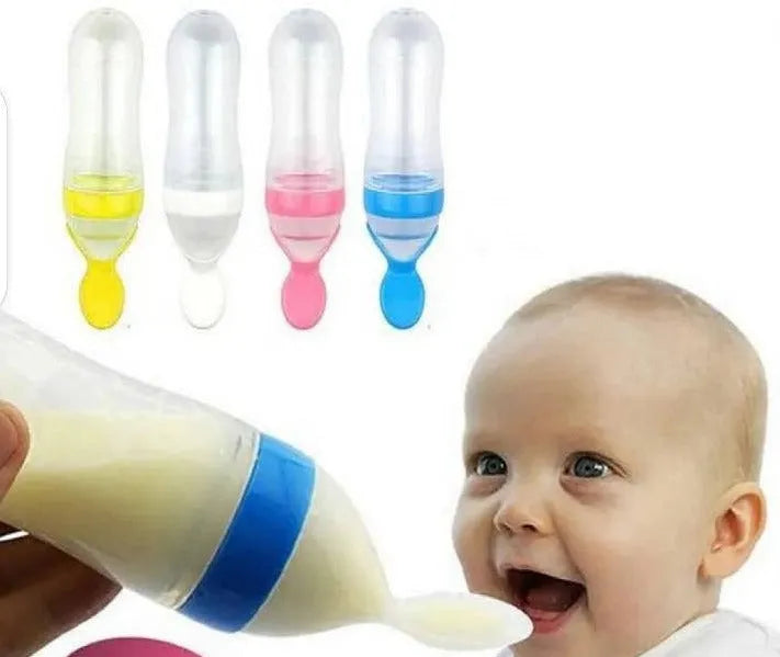 Pack of 2 | Baby Silicone Spoon Feeder + Fruit Pacifier