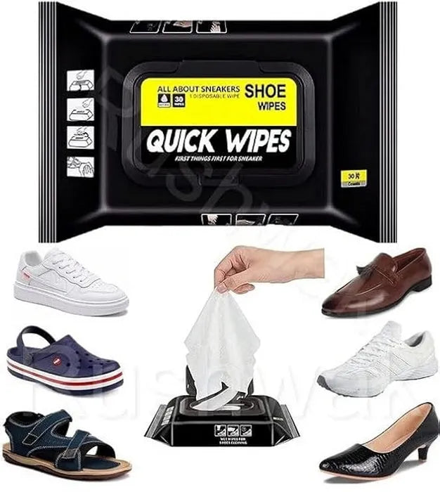👟✨ Shoe Cleaning Wipes –🔥 Buy 1 Get 1 FREE!🔥 | Instant Shine Anywhere 🧼🚀