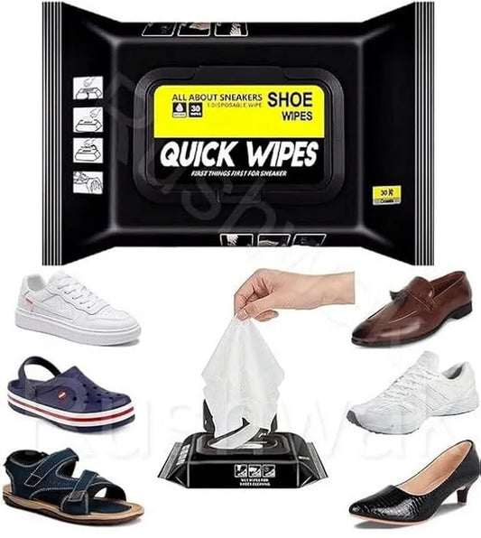 👟✨ Shoe Cleaning Wipes –🔥 Buy 1 Get 1 FREE!🔥 | Instant Shine Anywhere 🧼🚀