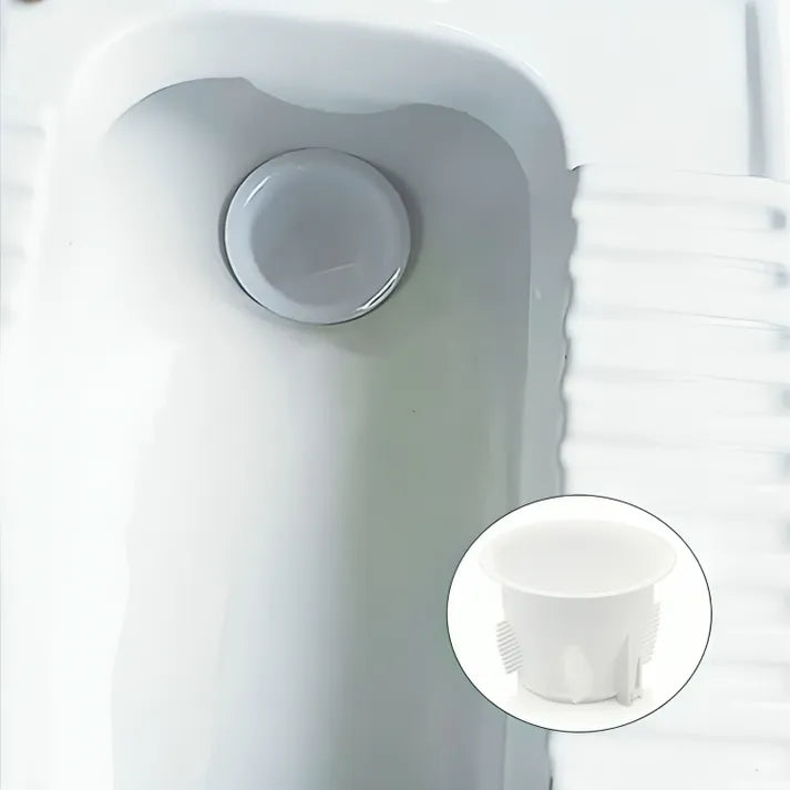 🛡️ Universal Toilet Drain Cover – Say Goodbye to Smell, Insects & Drain Gases {Pack Of 2}