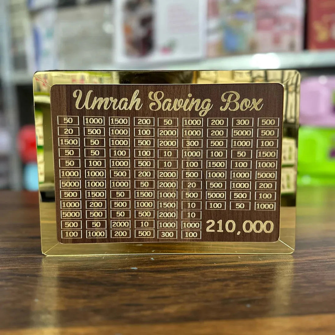 💰✨ Umrah Saving Box – Secure Your Savings in Style! 🏦🔐