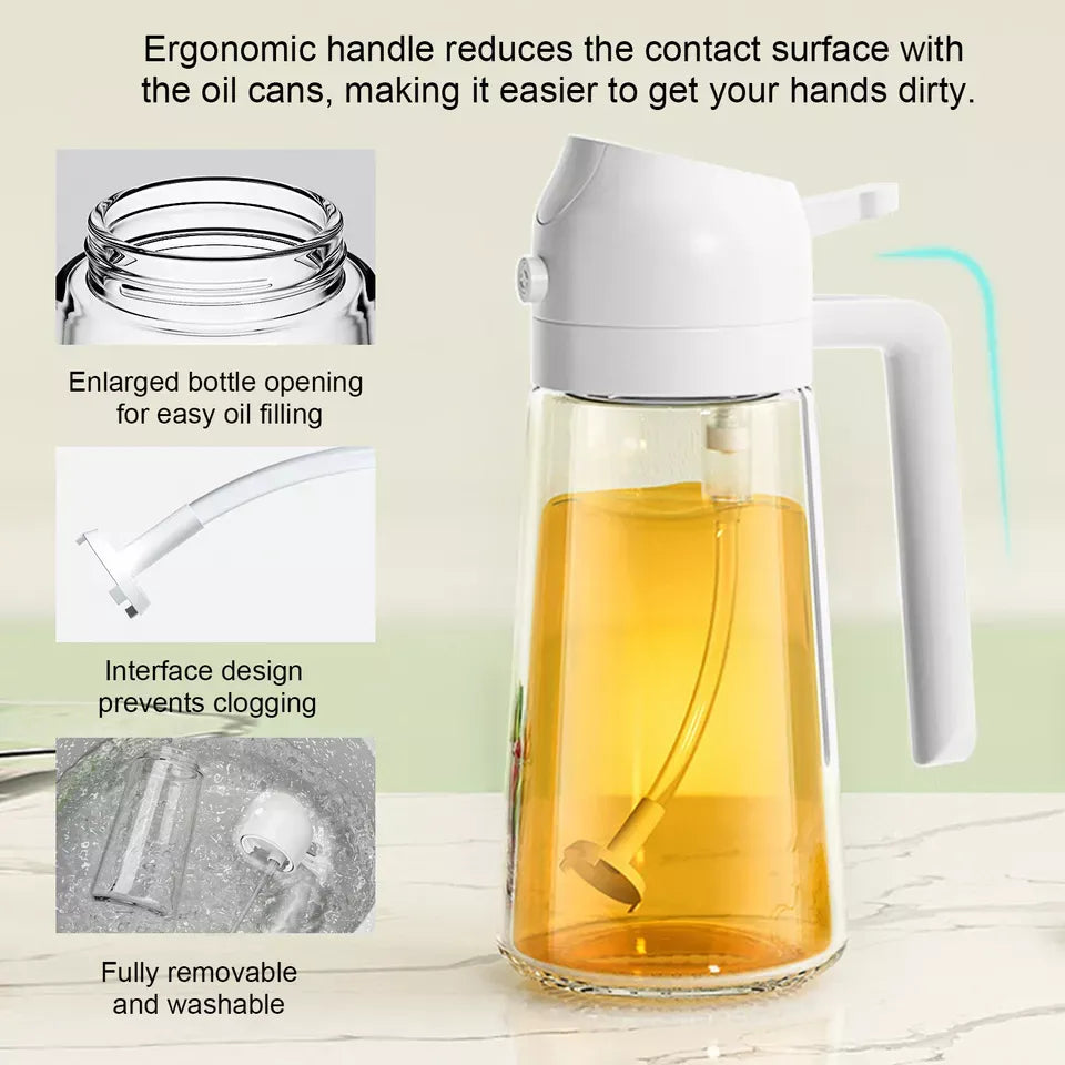 2-in-1 Oil Spray Bottle